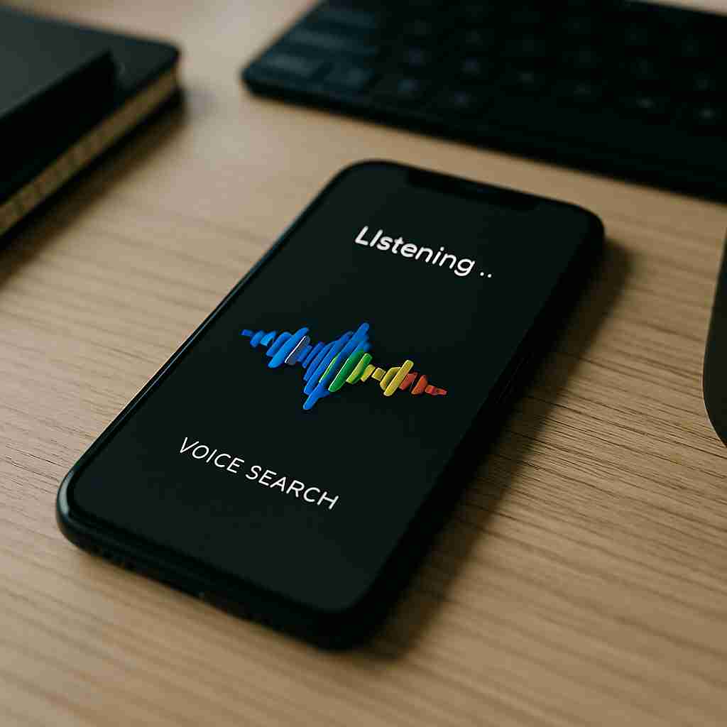 Voice search and AI powered search optimization for conversational SEO queries