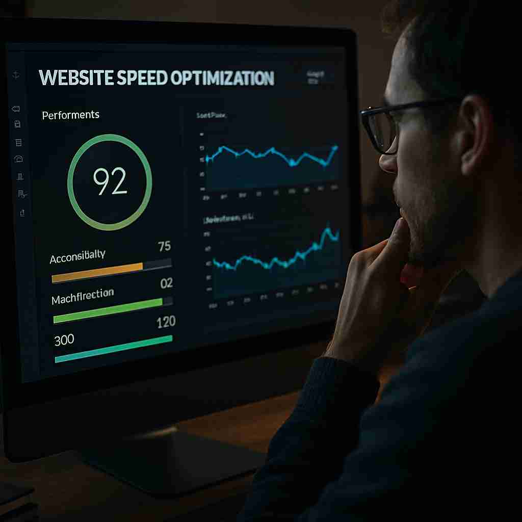 Core Web Vitals metrics LCP INP CLS for website speed optimization and SEO performance improvement