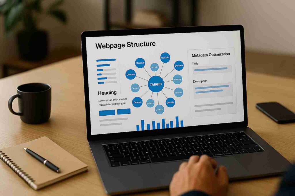 Search Engine Optimization SEO for improving website visibility and organic traffic